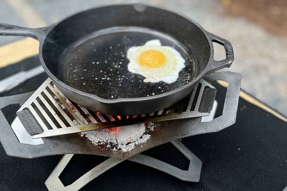 De-fiance go anywhere grill skillet
