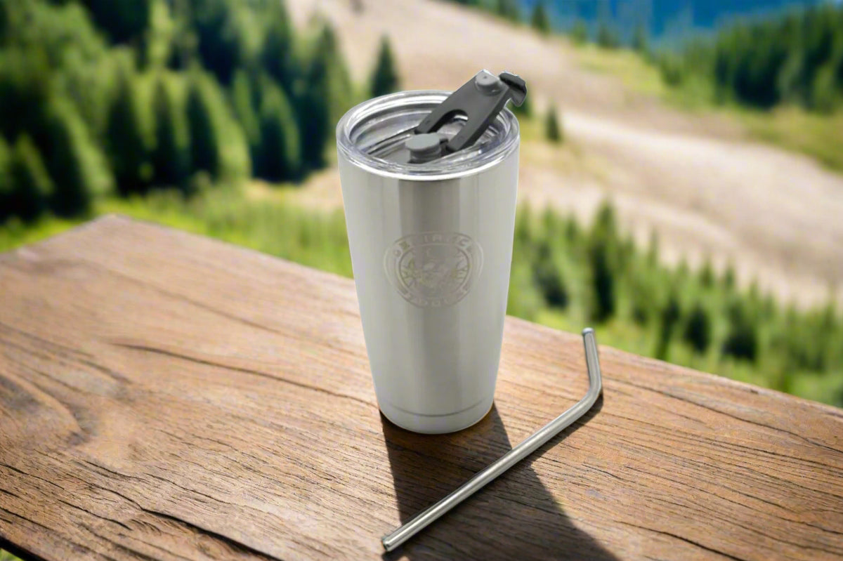 De-fiance 16 oz insulated tumbler
