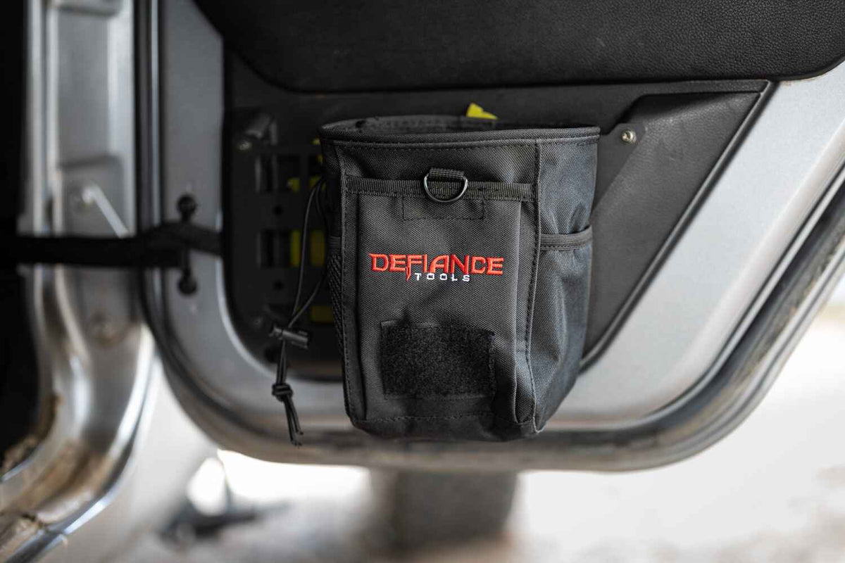 De-fiance molle drawstring gear pouch