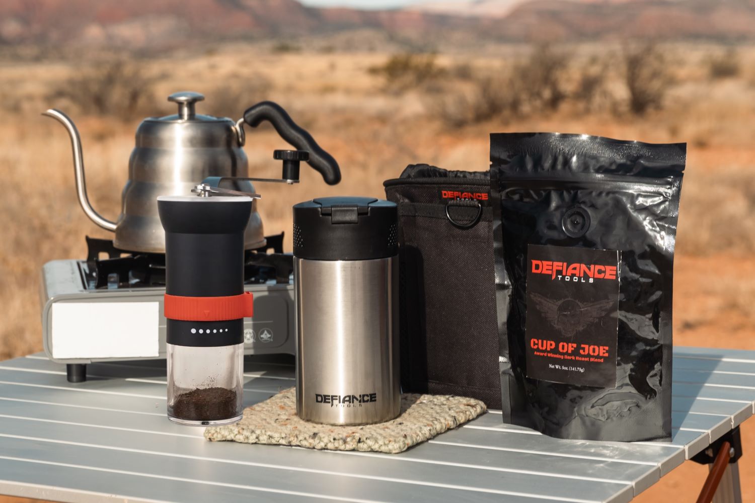 De-fiance French press molle kit