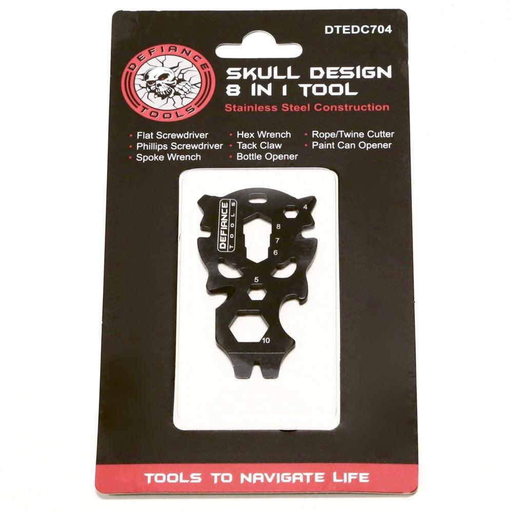 De-fiance Skull Design 8 in 1 Tool