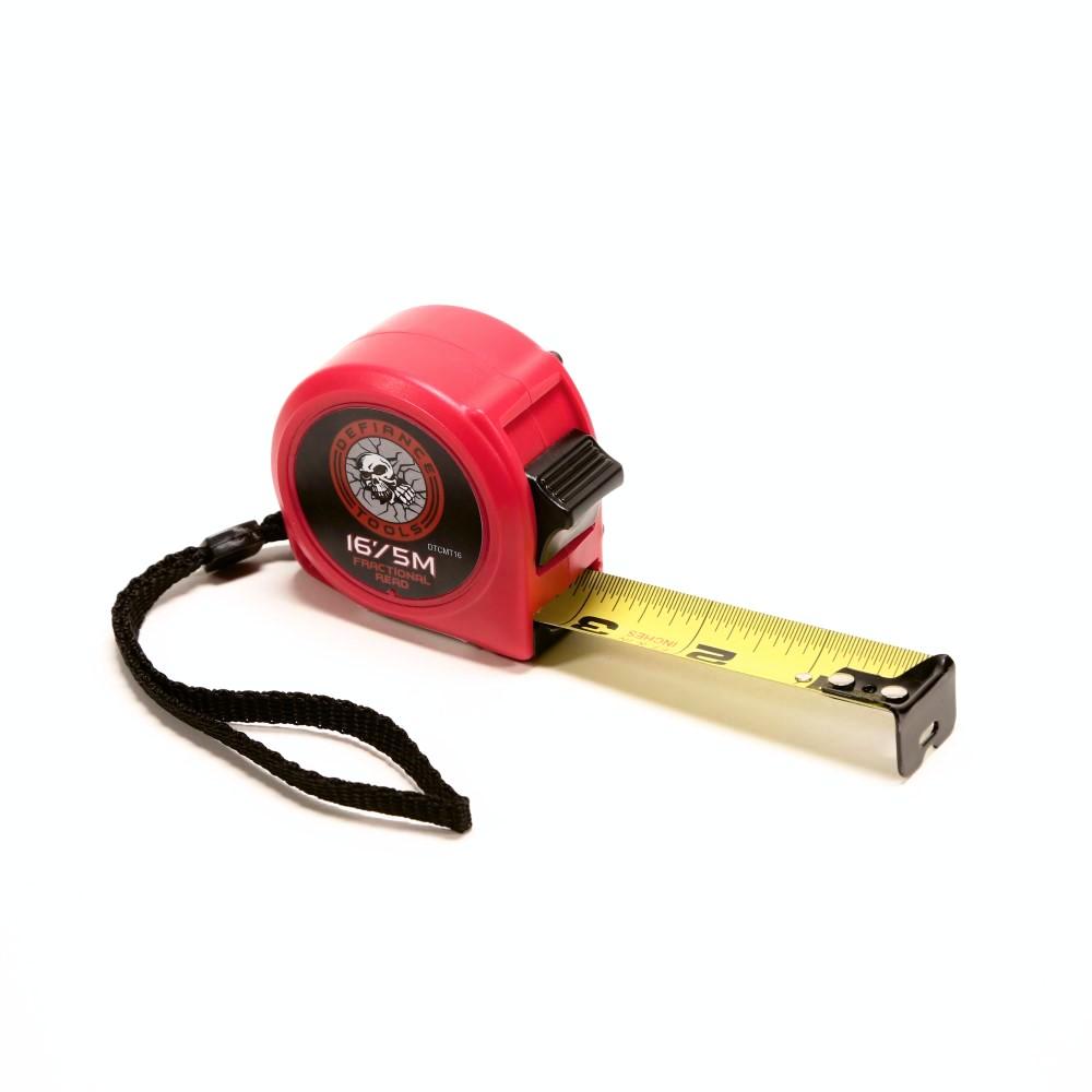 De-fiance 16'/5m Compact Tape Measure