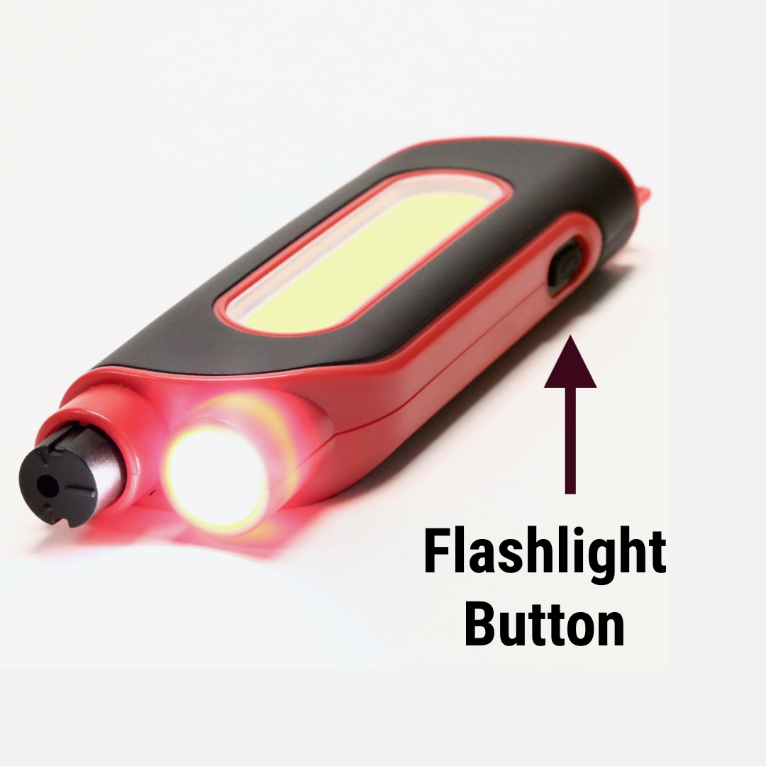 3 Way LED Light & Emergency Auto Safety Tool - De-fiance